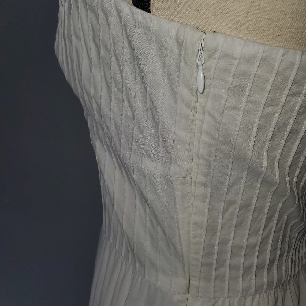 Ann Taylor Loft white dress with spaghetti straps - Picture 7 of 16